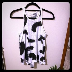 Black and White Tank Top